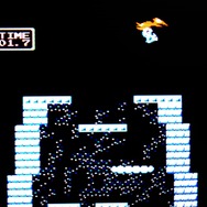 頂上にはコンドル。掴まればボーナスステージクリア！