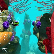 美しい海中のグラフィックが特徴