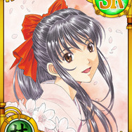 松原秀典氏描き下ろしレアカード「SR 真宮寺さくら」