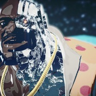 ブライアンも半身凍りついている