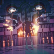 人の顔を模した動力部分。モンドに語りかけるダークマターに侵された機関車トミー