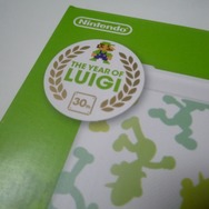「THE YEAR OF LUIGI」部分に金色を使用