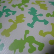 よーくみると下地は真っ白じゃない