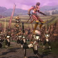 武器の双刀と脚技で変幻自在の攻撃