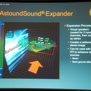 【GTMF2013】ゲームオーディオもいよいよ「2D」から「3D」の時代！？　AstoundSound for Gamingの威力
