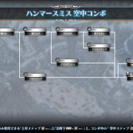 ハンマースミス　空中コンボパターン