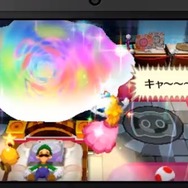 夢に引きずり込まれるピーチ