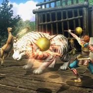 通常技は連結棍棒による攻撃