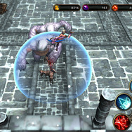 新ボスの雪男。巨大な敵は迫力があります。