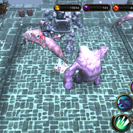 60ステージは巨大モンスター祭り。ヤドカリ＆雪男と一緒に「氷ゴーレム」が登場します。