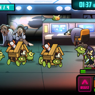 竹刀を持った女子高生も仲間になります。ビシビシと竹刀で攻撃中。