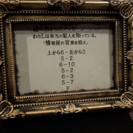 カウンターにも謎が