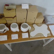 カフェでも一部商品が販売されていました
