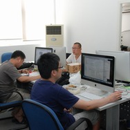 上海スタジオの風景