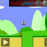 絶妙な位置に突然現れる上ブロック。知らずにジャンプすると、上ブロックにぶち当たって落下死します。