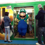 ルイージがシカゴの街を走る電車をジャック!Wii U『New スーパールイージU』発売記念で