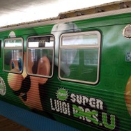 ルイージがシカゴの街を走る電車をジャック!Wii U『New スーパールイージU』発売記念で