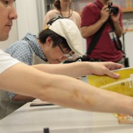 皆さん熱心に書かれています