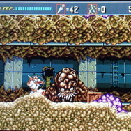 そのビジュアルと、ラストに待ち受けるボスの巨大さは圧巻の一言