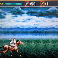 さらに、乗馬ステージ