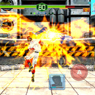 ドッカーンと必殺技炸裂中。