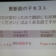【CEDEC 2013】翻訳家の「推測」をなくして、質の高いローカライズを