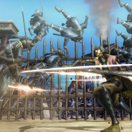 奇刃を投げた後、爪で攻撃することも