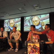 重ちーのエキシビジョンマッチでは開発陣から解説が