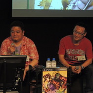 左：中舎健永氏(サイバーコネクトツー)、右：木下　義崇氏(サイバーコネクトツー)