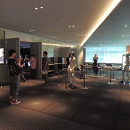 参加者が練習前に集合したスペース