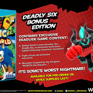 『ソニック ロストワールド』六鬼衆ボーナスエディション