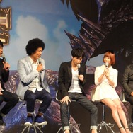 『モンスターハンター4』完成発表会、所持するクエストを交換し合う新要素「ギルドクエスト」で更に広がるコミュニケーションの輪
