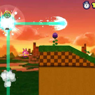3DS版のアクションやカラーパワーが一挙公開 ─ 『ソニック ロストワールド』スノーボートで滑走するステージも