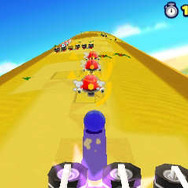 3DS版のアクションやカラーパワーが一挙公開 ─ 『ソニック ロストワールド』スノーボートで滑走するステージも