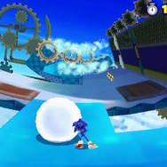 3DS版のアクションやカラーパワーが一挙公開 ─ 『ソニック ロストワールド』スノーボートで滑走するステージも