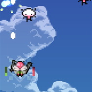 ゲームプレイは、2D縦スクロールシューティングに近い