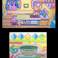 ジャイロ機能を使ったミニゲームも