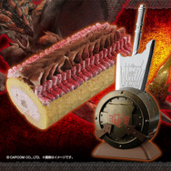 狩猟の次は狩料解禁！「空の王者リオレウスケーキ」にうれしい続報、なんとあの武器がナイフとして付属