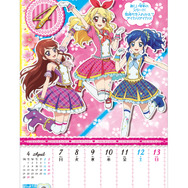 「アイカツ!」の週めくりカレンダーがプレミアムバンダイ限定で登場