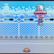 倒したロボットは、博士がやさしく回収