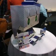 【京まふ2013】『ブレイブリーデフォルト』衣装デザインの藤ちょこさん、水彩画の弘司さんによるライブペインティングが行われる