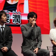 【東京ゲームショウ2013】ドラマ「東京トイボックス」制作発表、主演の要潤さん、うめ先生、ガンホー森下氏ら勢ぞろい