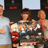 【東京ゲームショウ2013】実物大戦車も登場!「World of Tanks×ガールズ&パンツァー」コラボ宣言記者会見