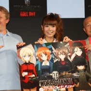 【東京ゲームショウ2013】実物大戦車も登場!「World of Tanks×ガールズ&パンツァー」コラボ宣言記者会見