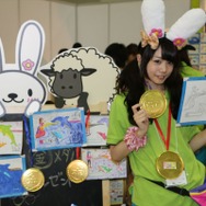 【東京ゲームショウ2013】コナミが大半を占めるファミリーコーナー、『オレカバトル』×食の花道のコラボメニューが美味しそう