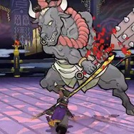 巨大な敵にも果敢に挑みます