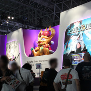 ガンホー･オンライン･エンターテイメントブースの一角がアキバ色に