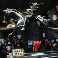 試遊ブースには伊達政宗の騎馬像が！