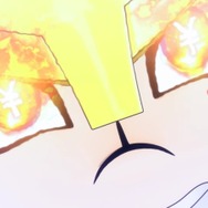 頬を彩る「円」の文字にかけて、負けられません