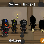 キャラクター選択画面。黒いキャラクターはシークレット。実績を解除することで使えるようになります。